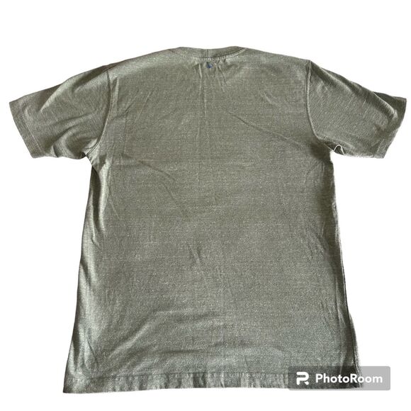 Carhart Men's Pocket T-Shirt Loose Fit Small Green Short Sleeve Heavyweight - Picture 2 of 3